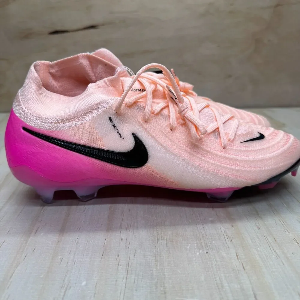 NEW Nike Phantom Luna II Elite FG Pink Prism Pack Cleats Sz 11.5 FJ2572-800